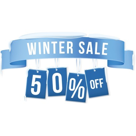 50% Off Blue